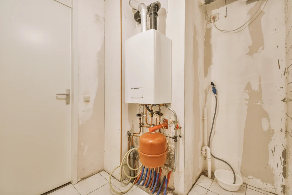 chaudière-d'-un-appartement-pour-eau-chaud